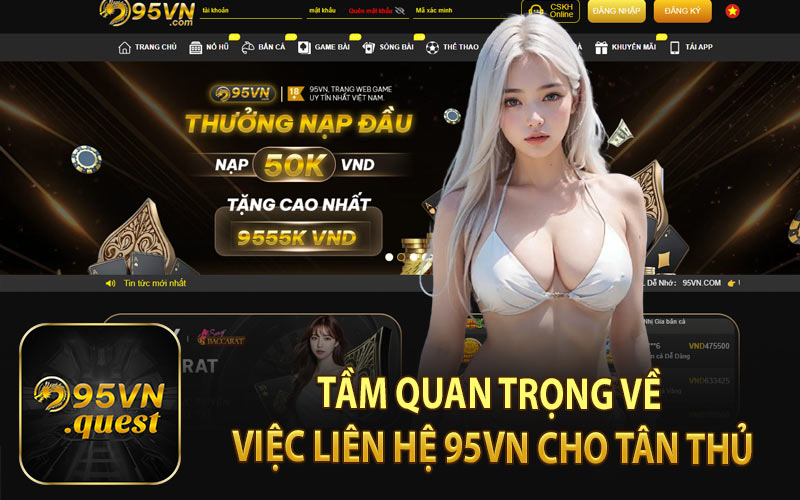 Tầm Quan Trọng Về Việc Liên Hệ 95VN Cho Tân Thủ